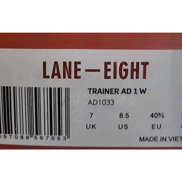 Lane Eight Trainer Shoes AD1 Electric Blue AD1033 NIB Athletic Women's Size 8.5 - Picture 8 of 8